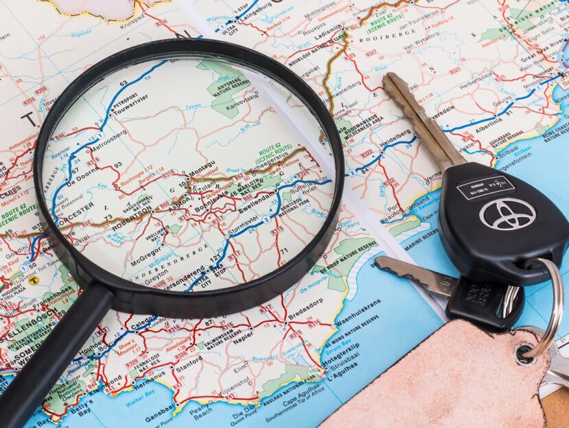 Navigatie apps en gps voor wandelaars